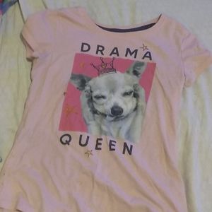 Pink drama queen shirt